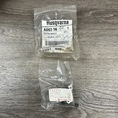 Bobina de encendido Husqvarna 531004731 Maruyama 261302 genuina OEM nos Foto 1 de 4