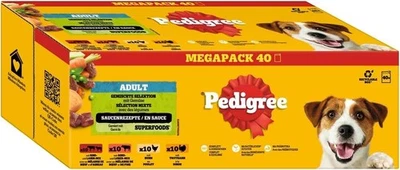 Pedigree DOGCARE Hundefutter Portionsbeutel Chunks in Soße Adult 40 x 100g - Bild 1 von 4