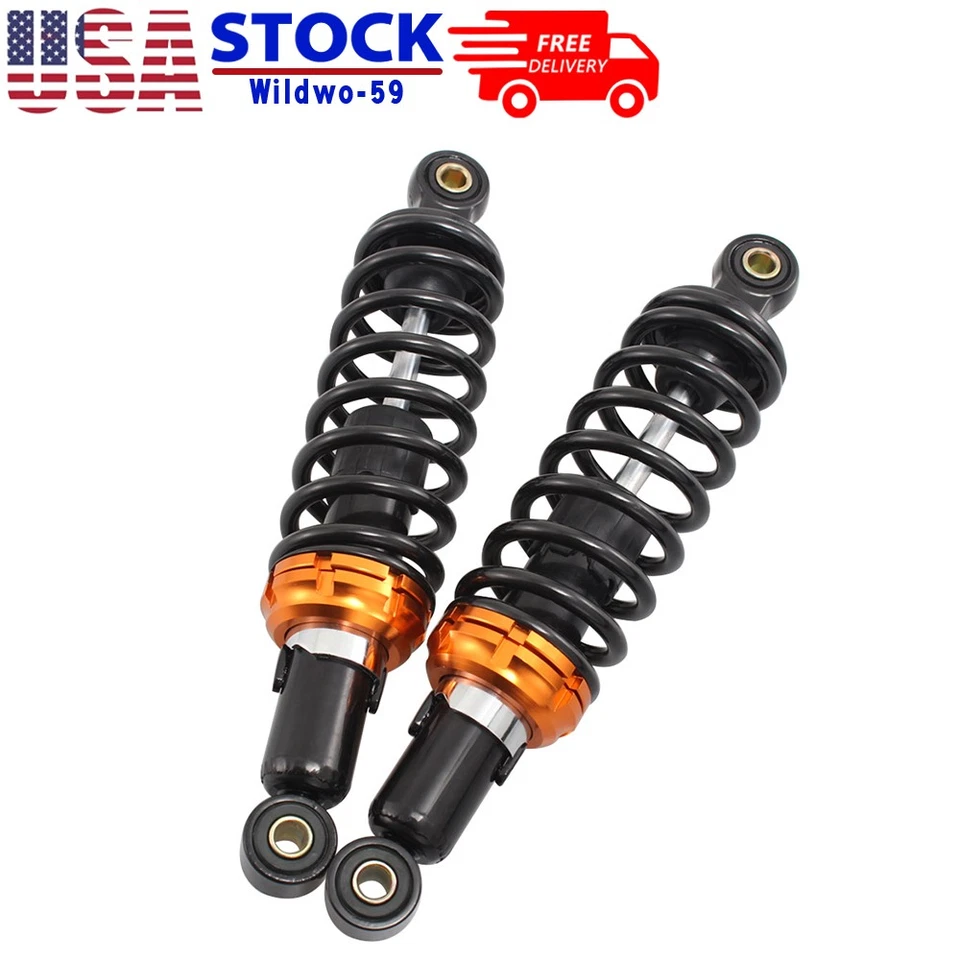 Suspensión Amortiguadores Traseros Moto 11" 280mm Para Honda Yamaha Universal Foto 1 de 4