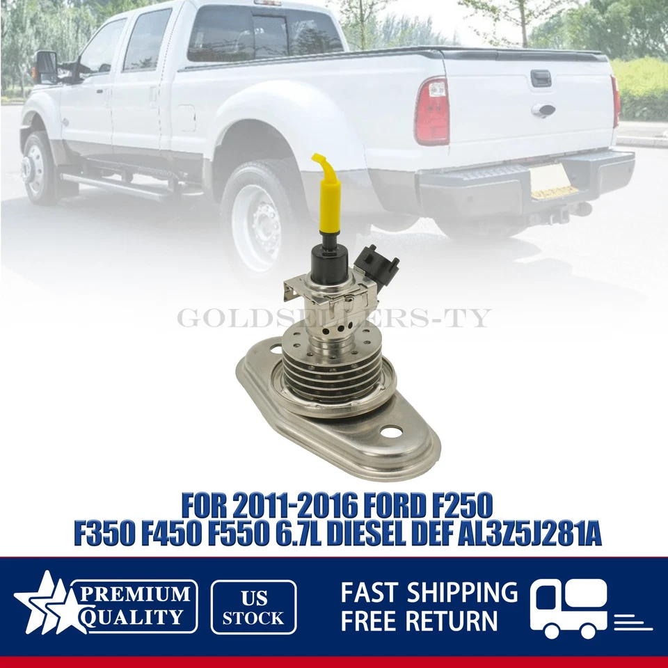 NEW Urea Injector For 11-16 Ford F250 F350 F450 F550 6.7L Diesel DEF AL3Z5J281A - Imagem 1 de 4