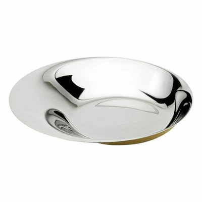 Stelton Foster Schale Obstschale Servierschale Dekoschale Edelstahl Gold Ø 36 cm - Bild 1 von 2