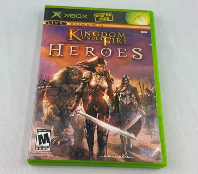 Kingdom Under Fire: Heroes (Microsoft Xbox, 2005) Refurbished - Manual Included - Image 1 of 3