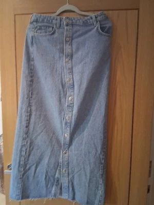 Mango brand new denim maxi skirt - Image 1 of 3