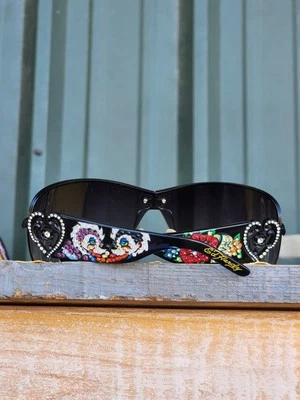 Gafas de tatuaje vintage Ed Hardy EHS031 Foto 1 de 4