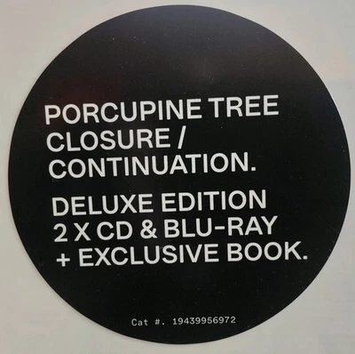 Porcupine Tree Closure/Continuation (CD) Deluxe Blu-ray Audio - NEW SEE PICS - Image 1 of 4