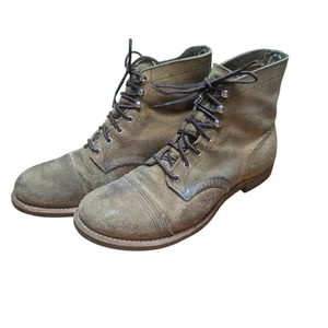 Red Wing Iron Ranger 8083 Hawthorne Muleskinner durchgehendes Leder Größe 10D - Bild 1 von 9
