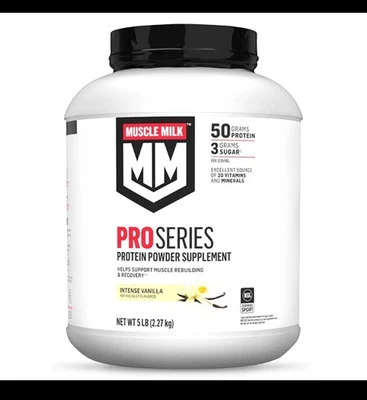 Suplemento Proteico en Polvo Muscle Milk Pro Series, Intenso 5 Libras (Pack de 1)  Foto 1 de 4