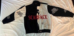 Chaqueta de Carreras de Lona Scarface Diseño Jeff Hamilton De Colección Talla XXL RARA - Bonita - Imagen 1 de 22