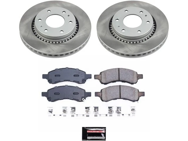 Kit de pastillas de freno delanteras y rotor 97DVXZ93 para Isuzu Ascender 2006 2007 2008 Foto 1 de 1