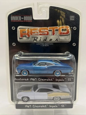 Chevrolet Impala SS 1967 edición limitada Greenlight Resto Rides diecast 1:64 Foto 1 de 2