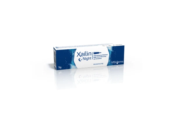 Xailin Night Eye Ointment 5g – Preservative Free Relief for Dry, Tired Eyes