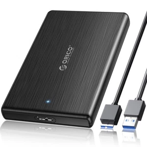 USB 3.0 to SATA III 2.5" External Hard Drive Enclosure for 2.5 Inch 7mm-9.5mm... - Picture 1 of 9