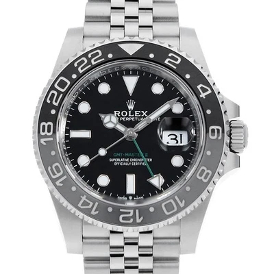 ROLEX GMT Master II 126710GRNR black 5 row jubilee bracelet Random Number se... - Image 1 of 4