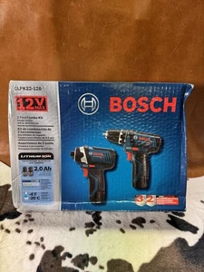 Bosch CLPK22-120 12V 3/8" Drill/Driver & 1/4" Impact Driver Kit | New - Picture 1 of 8