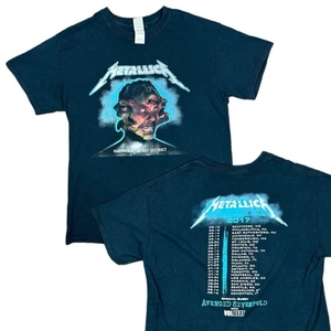 Camiseta Metallica Hardwired to Self-Destruct 2017 World Wired Tour negra mediana - Imagen 1 de 8