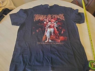 Camisa CRADLE OF FILTH XL Dimmu Borgir Gusano Veneno Emperador Caos Cristo Podrido Foto 1 de 4