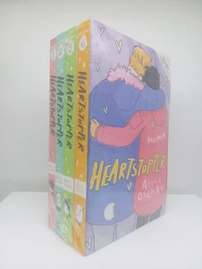 Heartstopper Series Volume 1-4 Book Collection Set Alice Oseman Netflix  - Picture 1 of 4