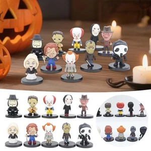 Halloween PVC Anime Figure 10PCS Set Fai da Te Giapponese Garage Kit Ornamenti Horror - Foto 1 di 7