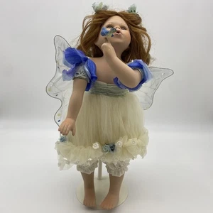 MUÑECA DE HADAS DE PORCELANA FLORENCE "SKYE" 18" FLORENCE MARANUK DE COLECCIÓN EN MUY BUENA CONDICIÓN - Imagen 1 de 12