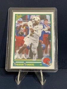 2025 Panini Score - Shedeur Sanders #2 Anniversary Rookie Gold Insert Browns (RC) - Bild 1 von 2