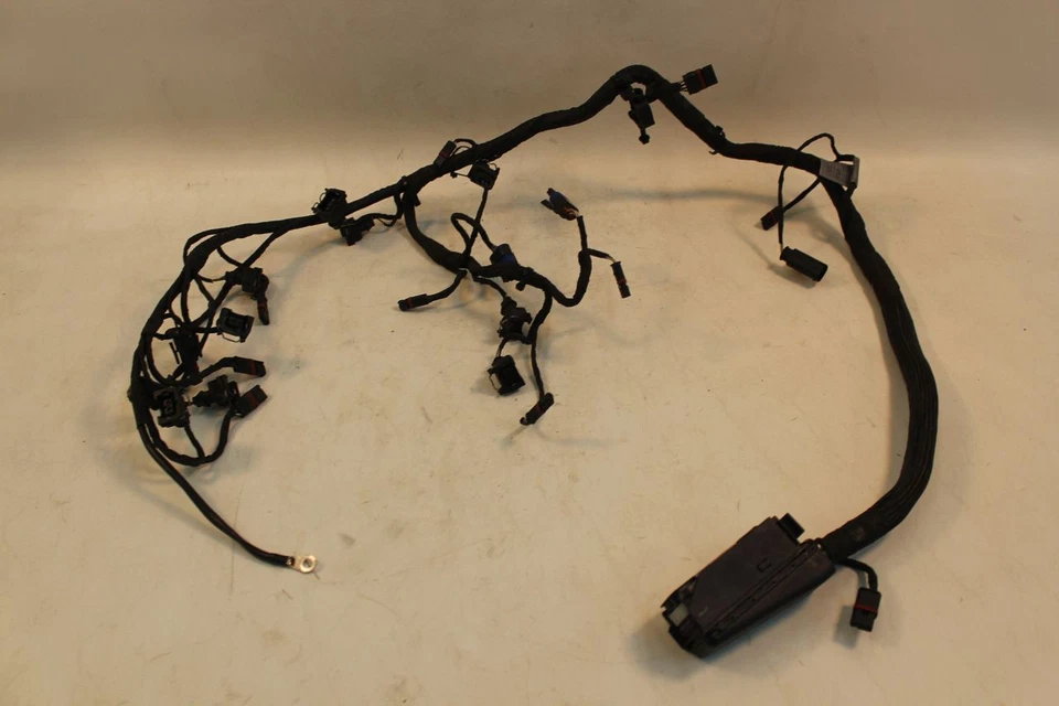 BMW K1200S K1200 S 2008 Engine Throttle Bodies Rear Wiring Harness Loom Plugs Foto 1 de 1