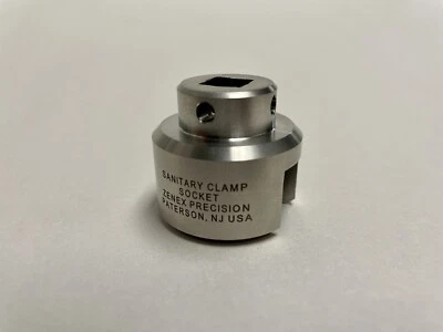 Sanitary Clamp Socket - Zenex Precision Products - P/N SCS-01