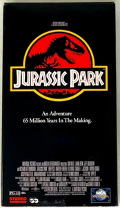 Jurassic Park (1994, VHS) with Original Rebate insert. Mint! - Picture 1 of 3