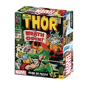 Marvel Comics Thor 300 Piece 3D Lenticular Puzzle Prime Motion - Picture 1 of 1