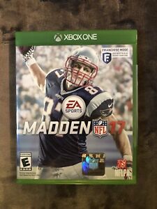 Madden NFL 17 xbox one game