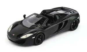 True Scale Model 1:43 McLAREN MP4-12C SPIDER 2013 CARBON BLACK - Imagen 1 de 4