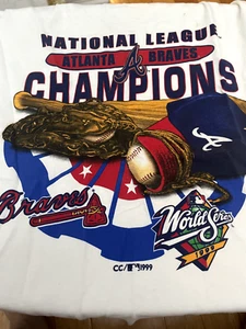 1999 Braves National League Champion Shirt - Picture 1 of 1
