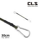 Multipurpose Bungie Elastic Cord With Carabiner Hook 306090120Cm Length