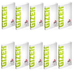 Gizeh Super Fine Rolling Paper Magnet Close Cigarette Slow Burn-10pk x 100 Sheet - Bild 1 von 3