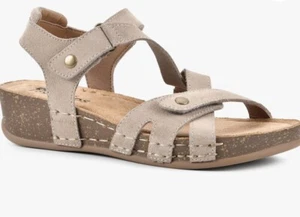 White Mountain Footbeds Damen-Sandalen Fair, Echtleder, Größe 9,5 US - Bild 1 von 8