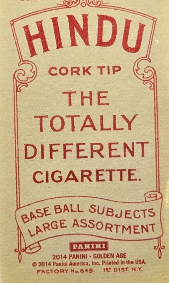 2014 Panini Golden Age Mini Hindu RED Back SP Pick Your Card/Finish Your Set - Image 1 of 1