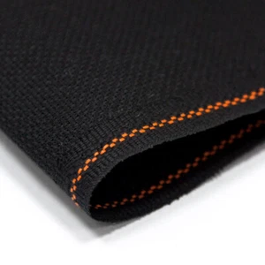 Zweigart  14 Count Aida Fabric, Black Color (720), - Multiple Sizes Available - Picture 1 of 3