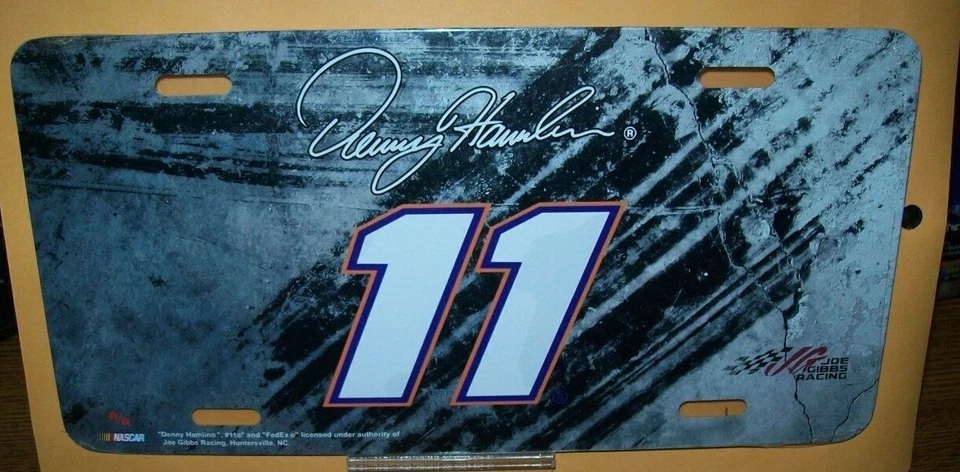 DENNY HAMLIN #11 R&R PLACA DE METAL ¡¡TOTALMENTE NUEVA!!! Foto 1 de 1