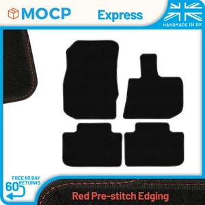 Alfombrillas de coche Express con ajuste prepuntada rojas para BMW X3 G01 2018 - presente - Imagen 1 de 4