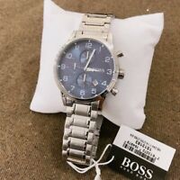 HUGO BOSS Montre Hommes Aeroliner Chronographe Hb 1513183 | eBay