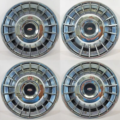 Tapacubos Mercury Montego # 684 14" 1970-1973 OEM # D0GY1130B JUEGO USADO/4 Foto 1 de 4