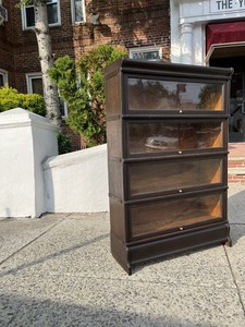 Oak Globe Wernicke Barrister Lawyers Bookcase