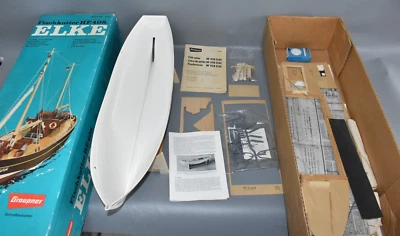 Graupner 2127 Fischkutter HF.408. Elke Boot Vintage Bausatz Rarität Fach #H3H - Bild 1 von 4