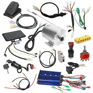 BLDC Motor Kit And Brushless Controller 72V 3000W For Electric Scooter Go Kart - Picture 1 of 9