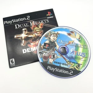 Ps2 PlayStation 2 Dual Hearts Demo CD Altus - Picture 1 of 3