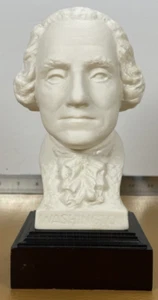 George Washington Goebel W Germany Bisque Porcelain Bust Figurine Bochmann VTG - Picture 1 of 14