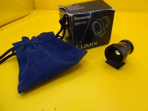 boxed mint + pouch Panasonic Lumix DMW-VF1 24mm External Viewfinder - Picture 1 of 5