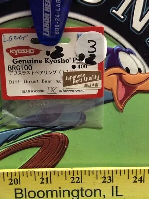 Kyosho BRG100: Diff Thrust Bearing NewInPack 🇺🇸Shipped - Image 1 of 3