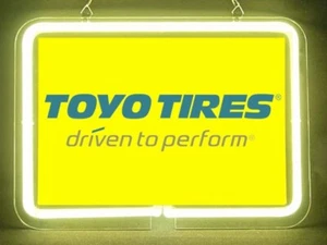 Toyo Tires Service Repairs Auto Shop Garage Bar Pub Light Neon Sign - Picture 1 of 5