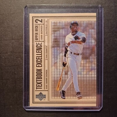 1999 Upper Deck Textbook Excellence #T25 Barry Bonds - Image 1 of 2