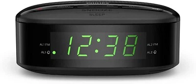 Philips Audio TAR3205 LED Clock Radio with FM Digital Radio and Dual Alarm - Image 1 of 4